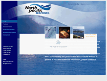 Tablet Screenshot of northpacificseafoods.com